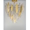 Maxim Lighting Majestic 10-Light 24" Wide Gold Leaf Flush Mount Light 32320CLCMPGL - alternate 2